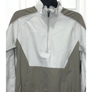 Xersion Pullover Windbreaker Jacket Athletic YL 14-16 1/2 Zip Colorblock NWT